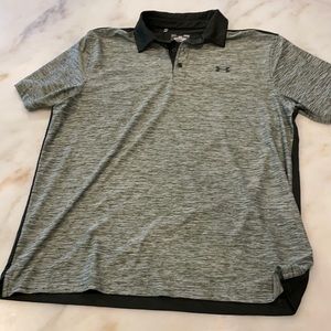 Mens UnderArmour golf shirt